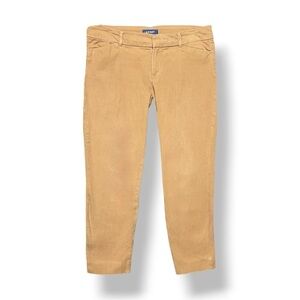 4/$20 Old Navy Mid-Rise Pixie Pant in Miner’s Gold